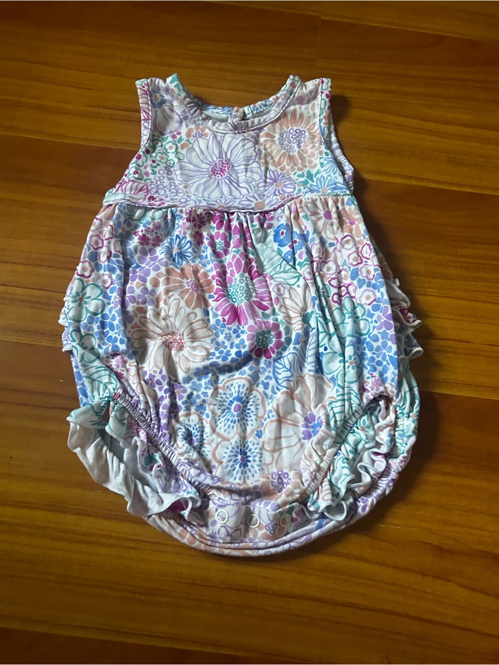 Little Sleepies Doodle Bloom Bubble 12-18 months